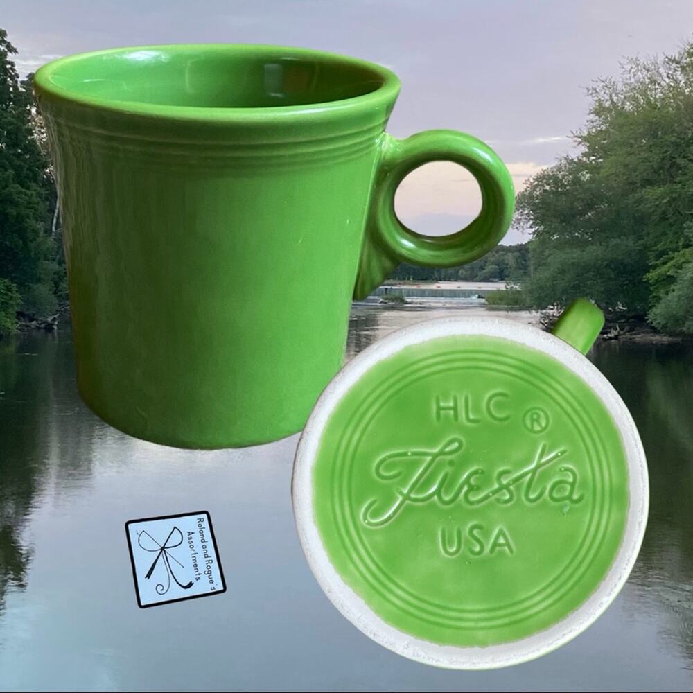 HLC Fiesta ware USA Green Coffee/Tea Mug